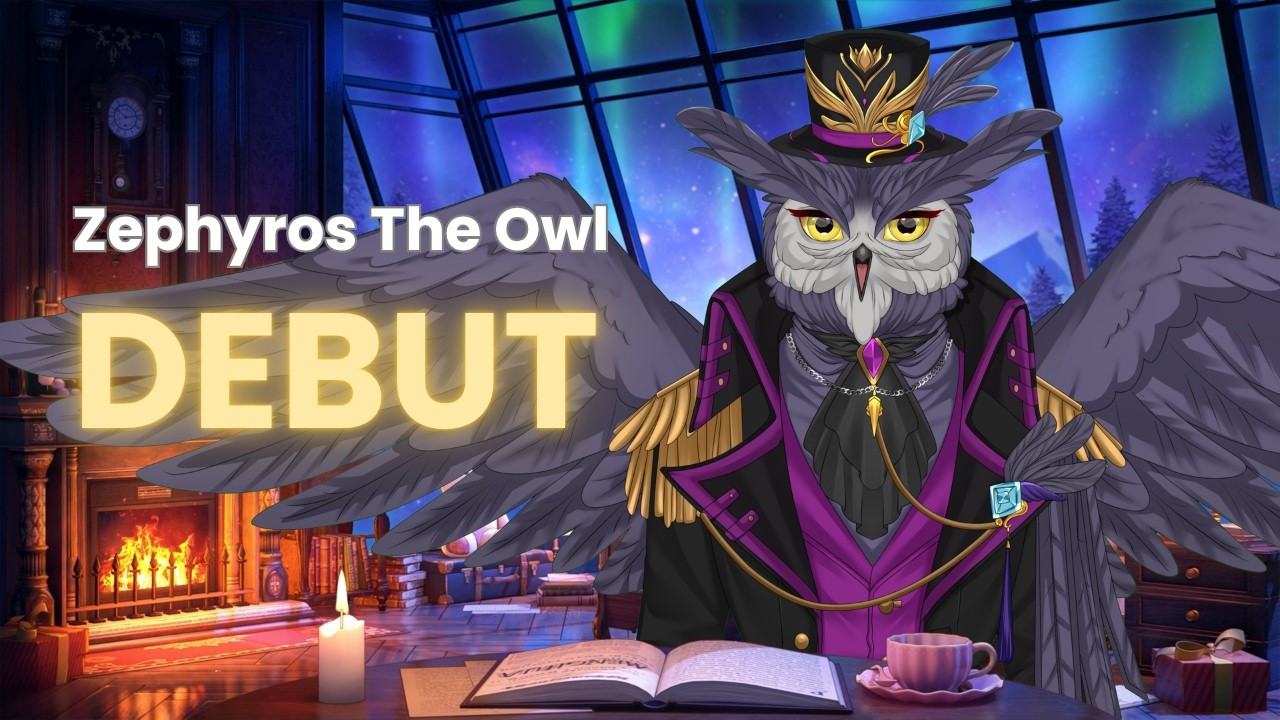 I'M THE NEW OWL VTUBER | VTUBER DEBUT