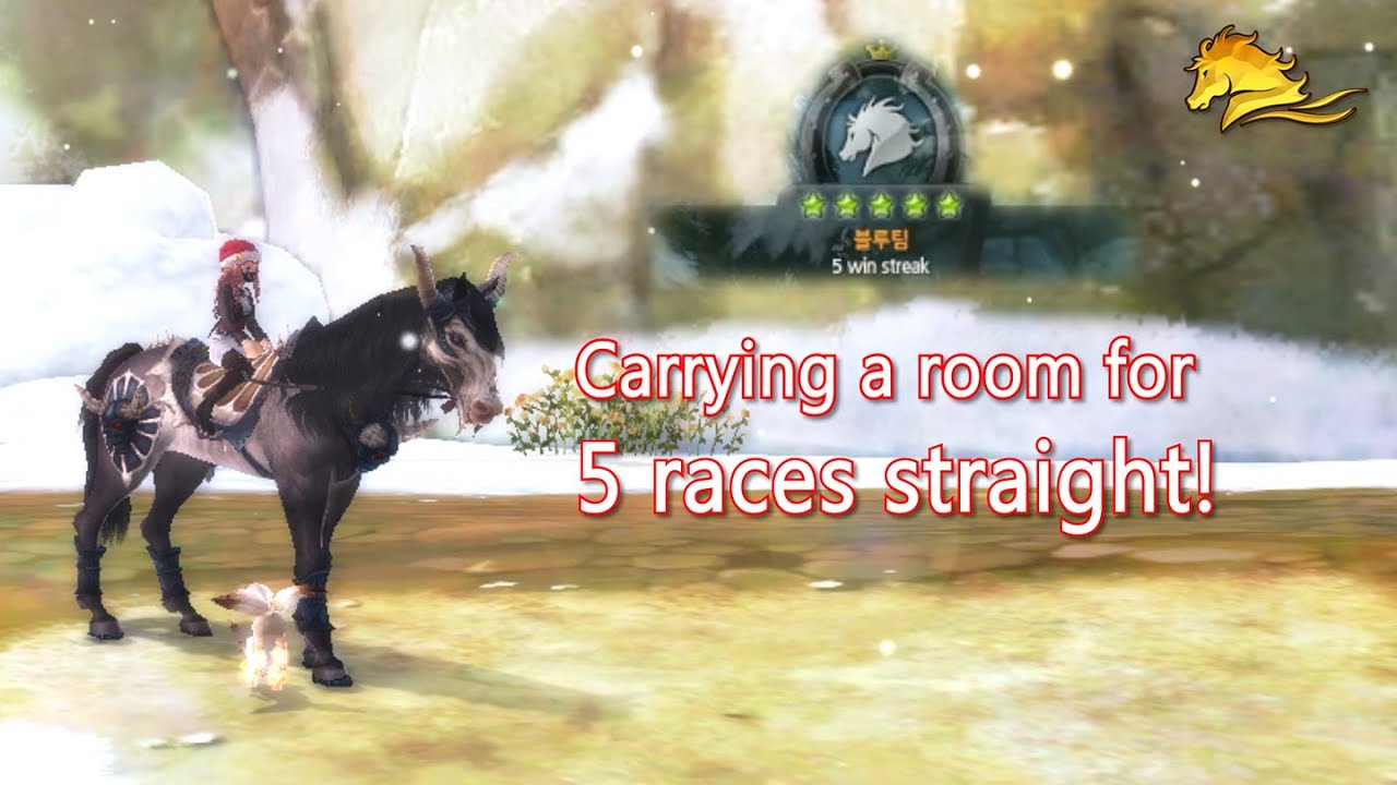 [Alicia Online] Racing like a god #2 - Carrying a room for 5 races straight!! || KaileyDarkStar