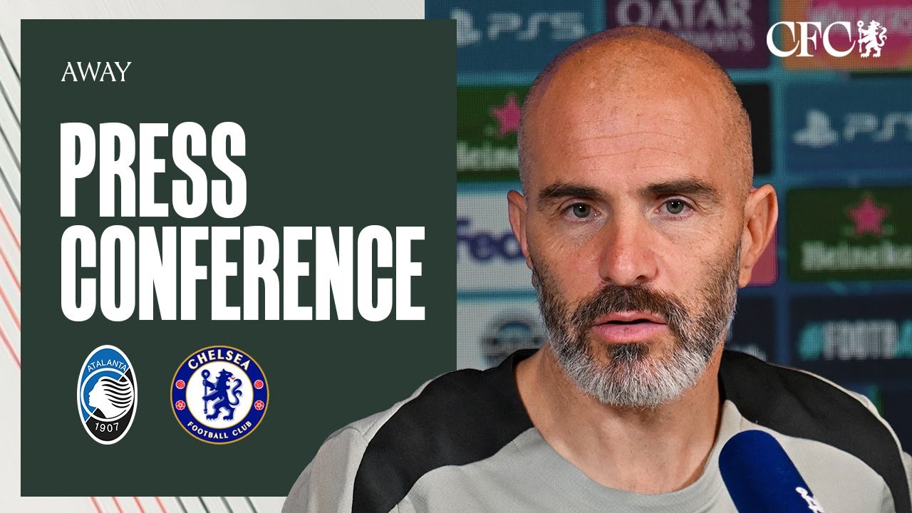 Maresca & Garnacho Press Conference | Atalanta vs Chelsea | UCL 25/26