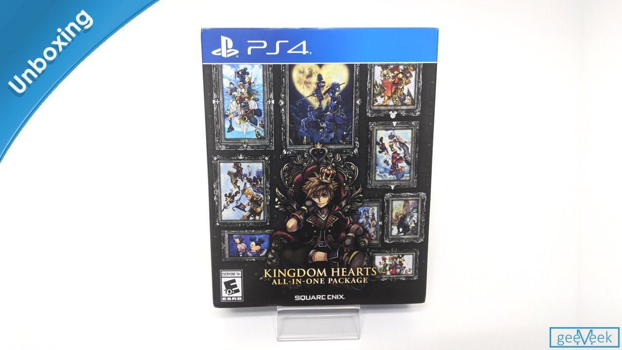 Kingdom Hearts: All-In-One Package - PS4 Unboxing