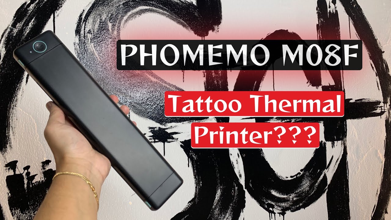 Phomemo m08f | Portable Tattoo Thermal Printer