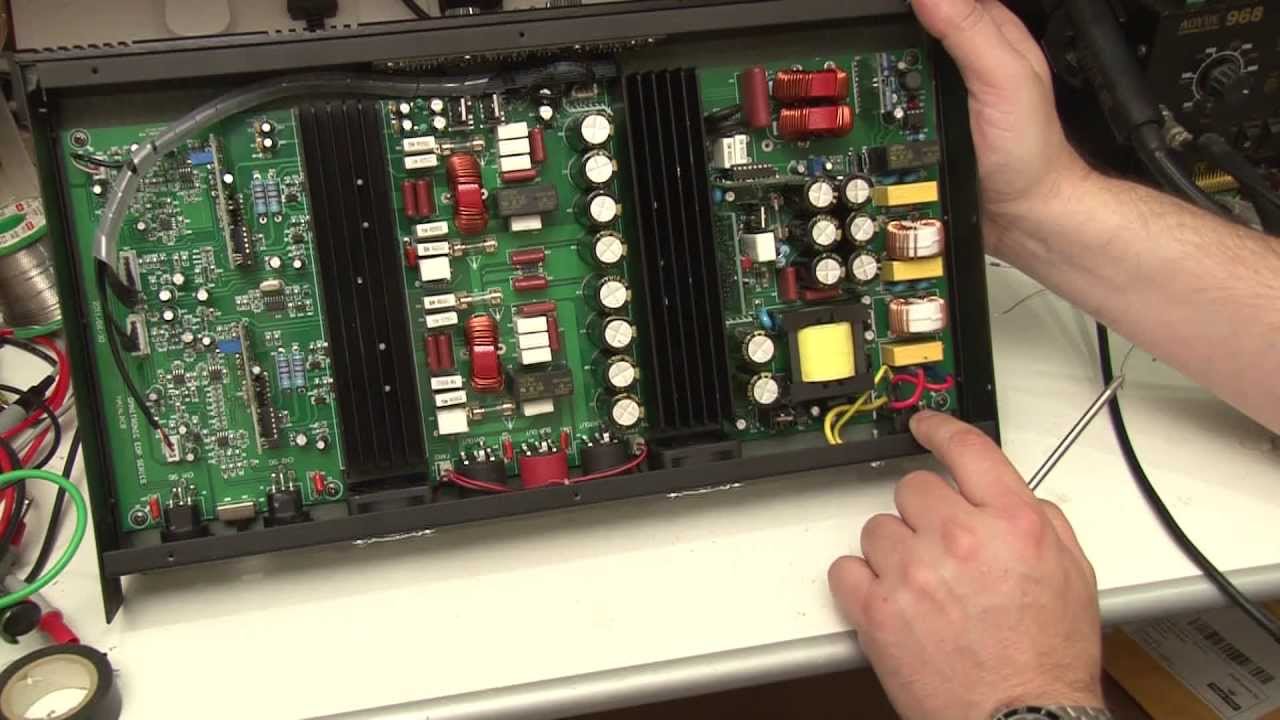 Omnitronic EDP 1000 Watt Class D Amplifier Teardown