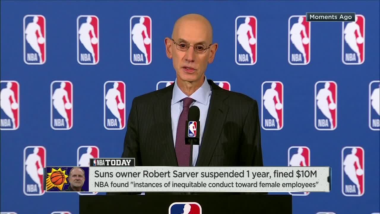 Adam Silver on the NBA suspending Robert Sarver | NBA Today