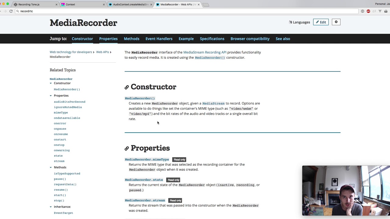 Tone.js & CodePen Part 07: Recording Tone in an Audio File