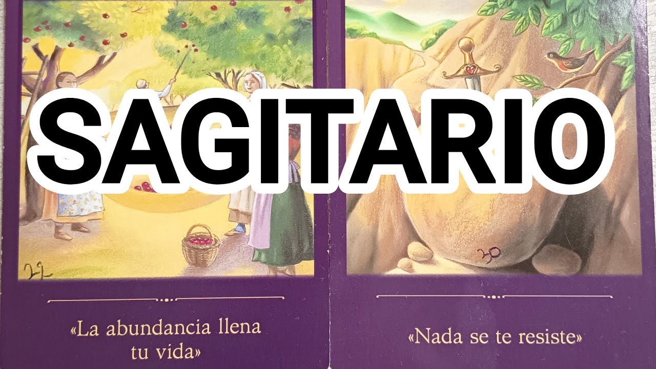 SAGITARIO AGARRATE 😮NO SABRÁS SI ES VERDAD! LO Q TE OCURRIRA HOY TE DEJARÁ EN SHOCK!CAE UNA MENTIRA 