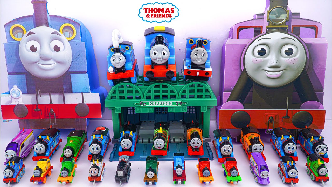 🚂💙 Thomas & Friends Track Toys Collection ASMR | Rainbow Thomas Train Unbox 🚂🌈 Magical Journey Begin