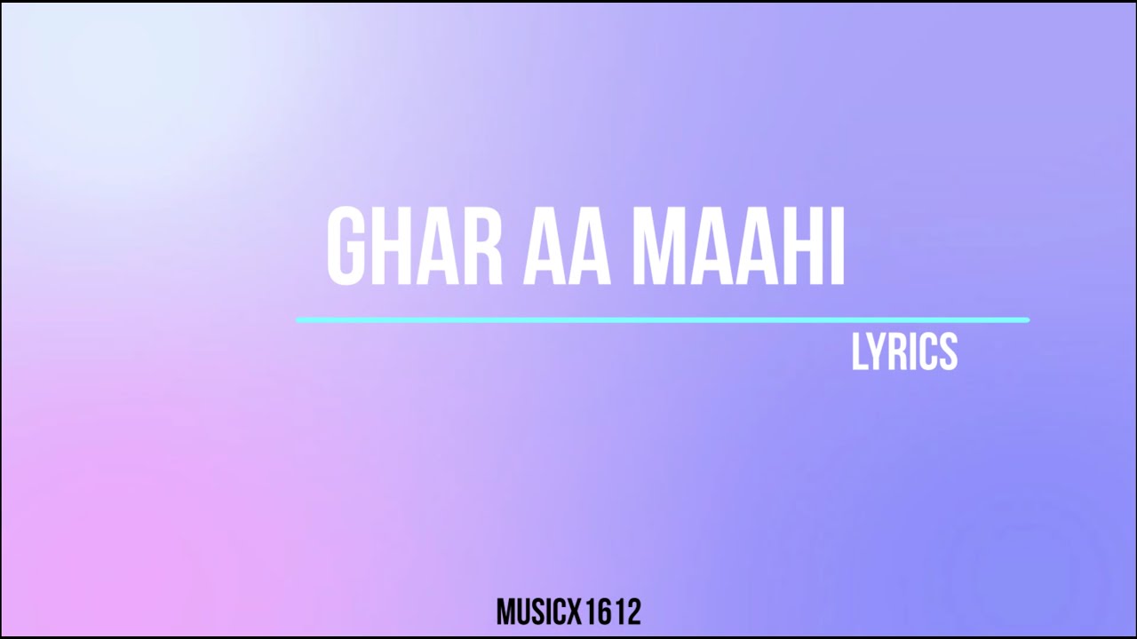 Ghar Aa Maahi | Bandish Bandits S2 | Prime Video - Lyrics