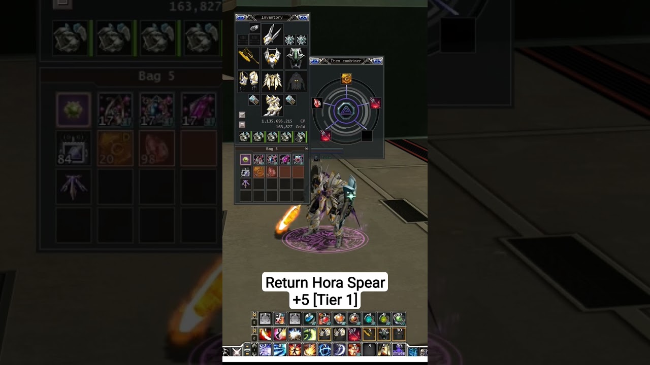 Combine Return Hora Spear #gaming #rf #rfonline #rfreturn #rfreturnbeastrpg
