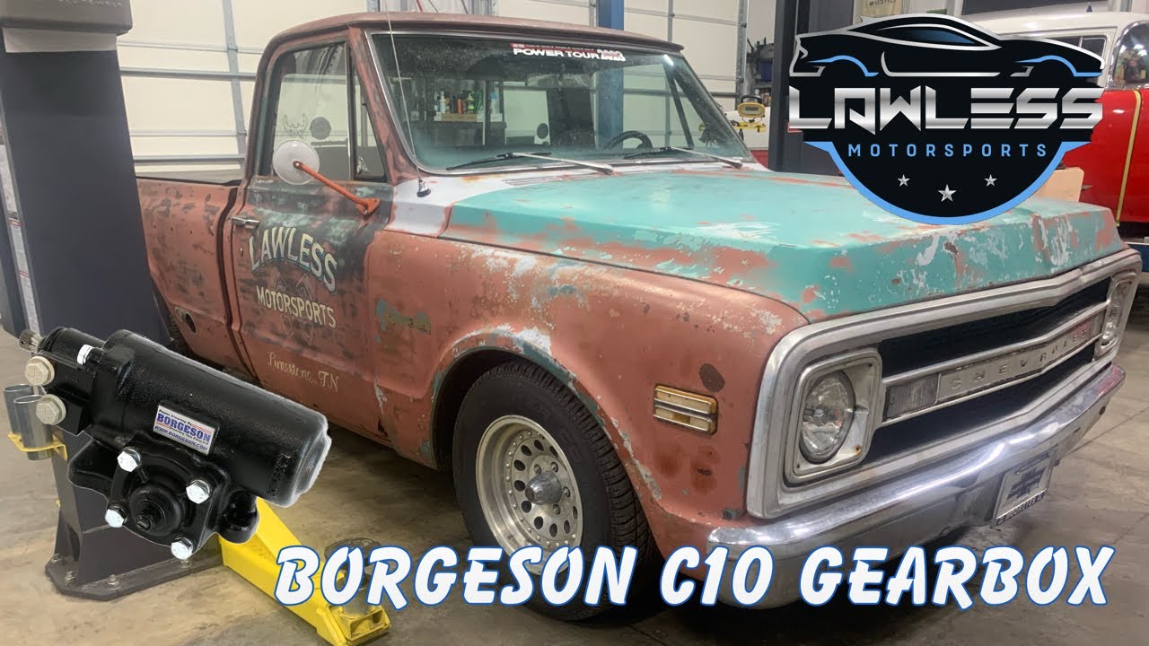How to replace a C/10 steering box