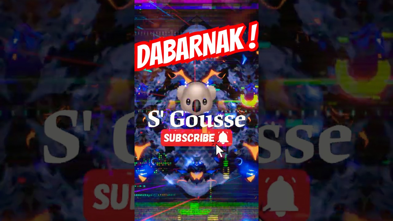 DABARNAK! 👾🐨 #dabbing #music #electronicmusic #glitch #shorts