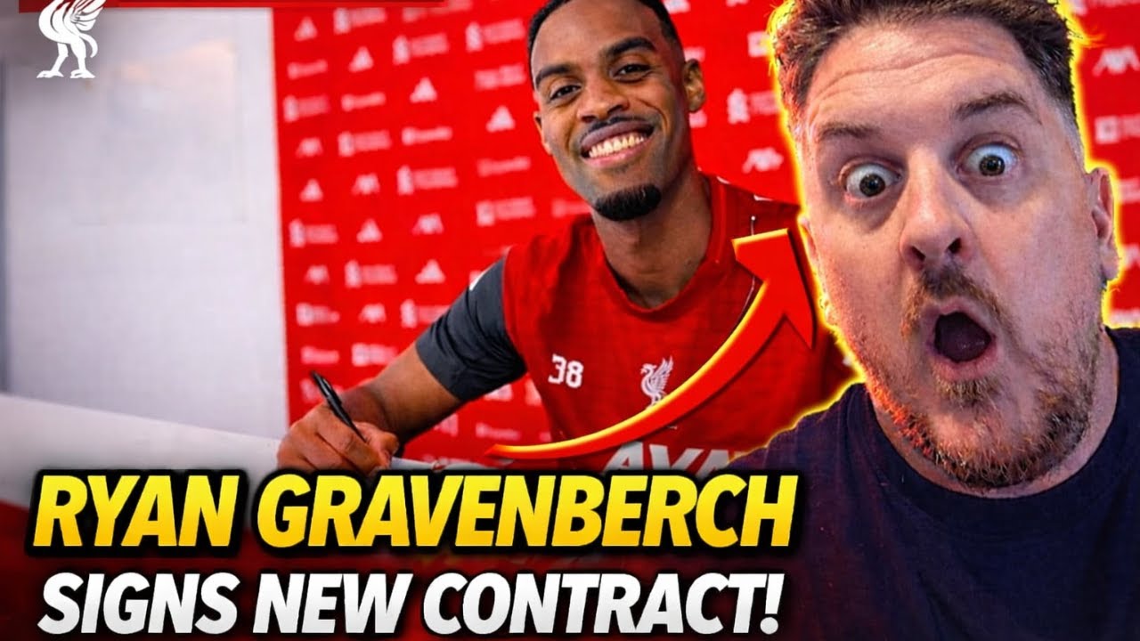 🚨 Ryan Gravenberch Signs NEW Liverpool Deal! Big News for Reds Fans