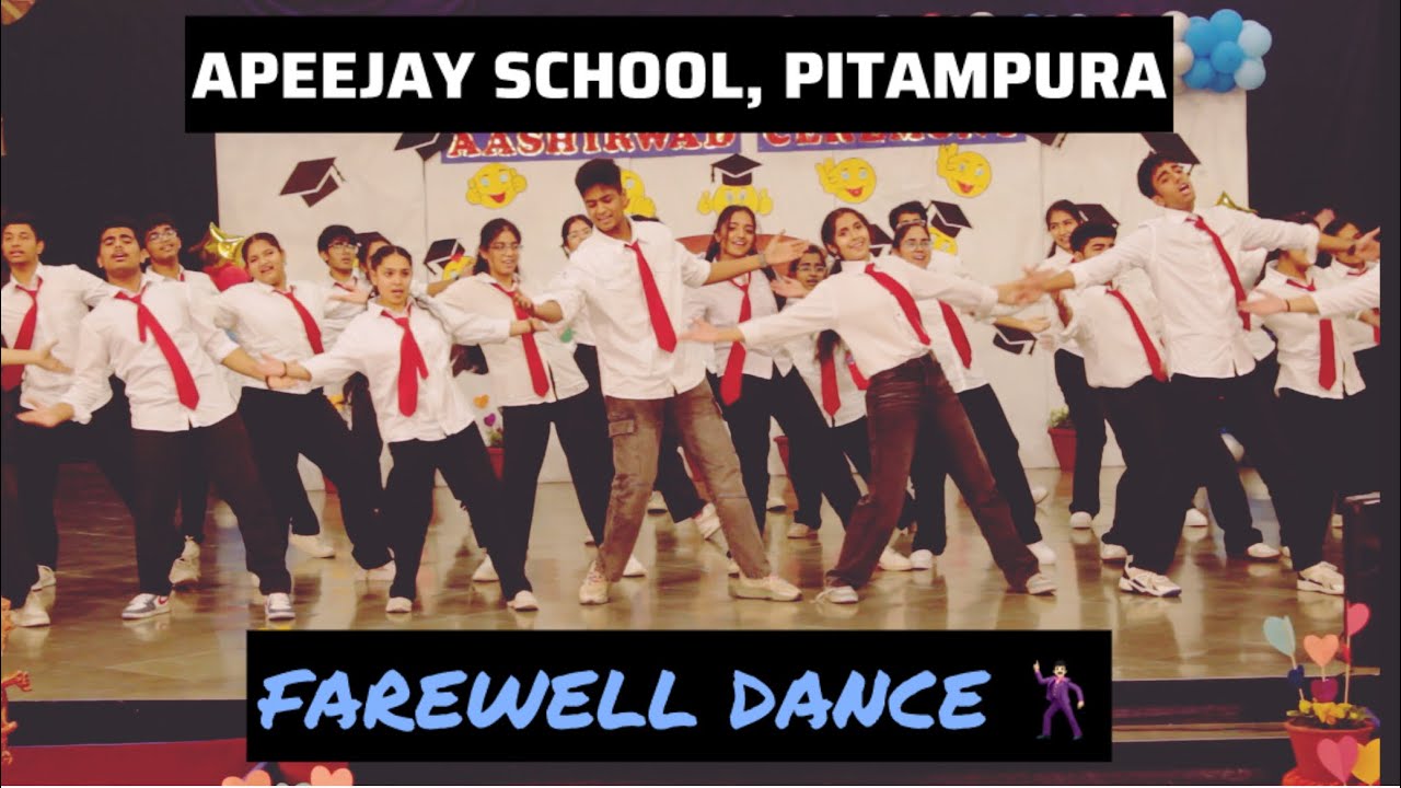 Apeejay School, Pitampura Farewell Dance 2025-26 | Bollywood Songs