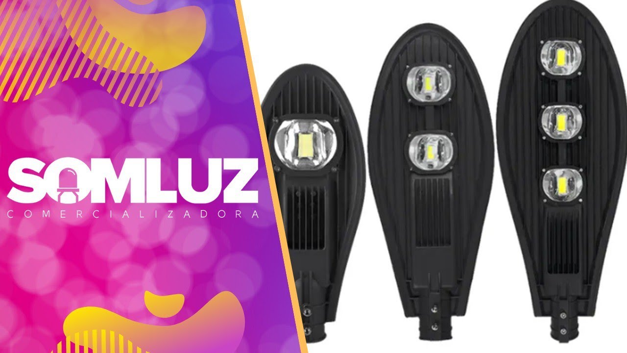 LÁMPARA SUBURBANA DE LED 50W, 100W Y 150W TIPO COBRA C/FOTOCELDA