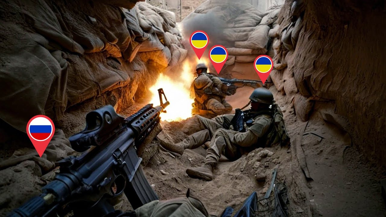 &iexcl;IMPACTANTE! Soldados RUSOS Destrozan Una Trinchera UCRANIANA En Combate Cuerpo a CUERPO 🔥