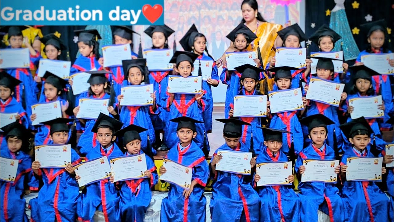 Kids graduation day❤️ #dailyvlog #swargarani #kannadavlogs 