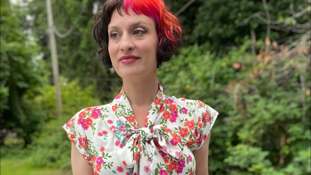 Pattern Emporium Spill the Tea Blouse Pattern Pattern Review