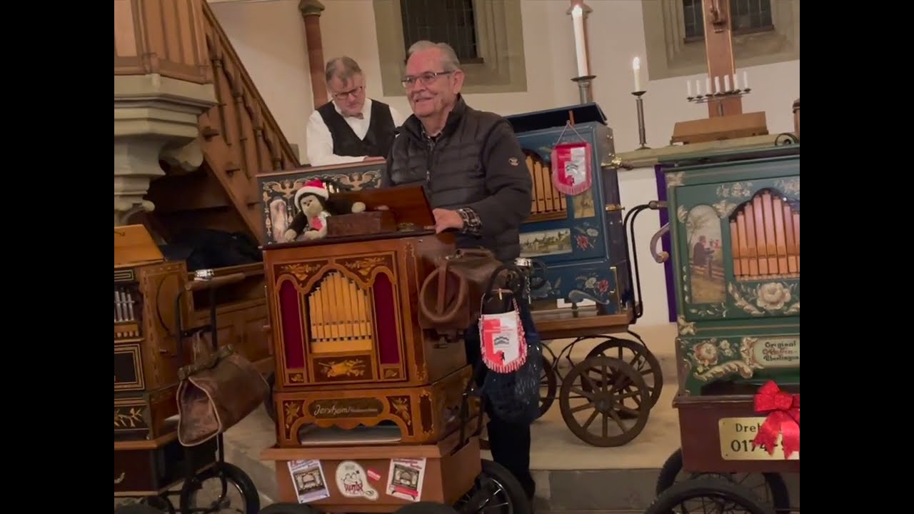 Weihnachtliches Drehorgelkonzert  St. Trinitatis in Liebenburg 26.11.2022
