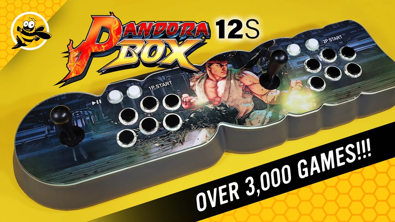 Pandora Box 12s Retro Arcade Console in 2021 - Over 3,000 Preloaded Games!