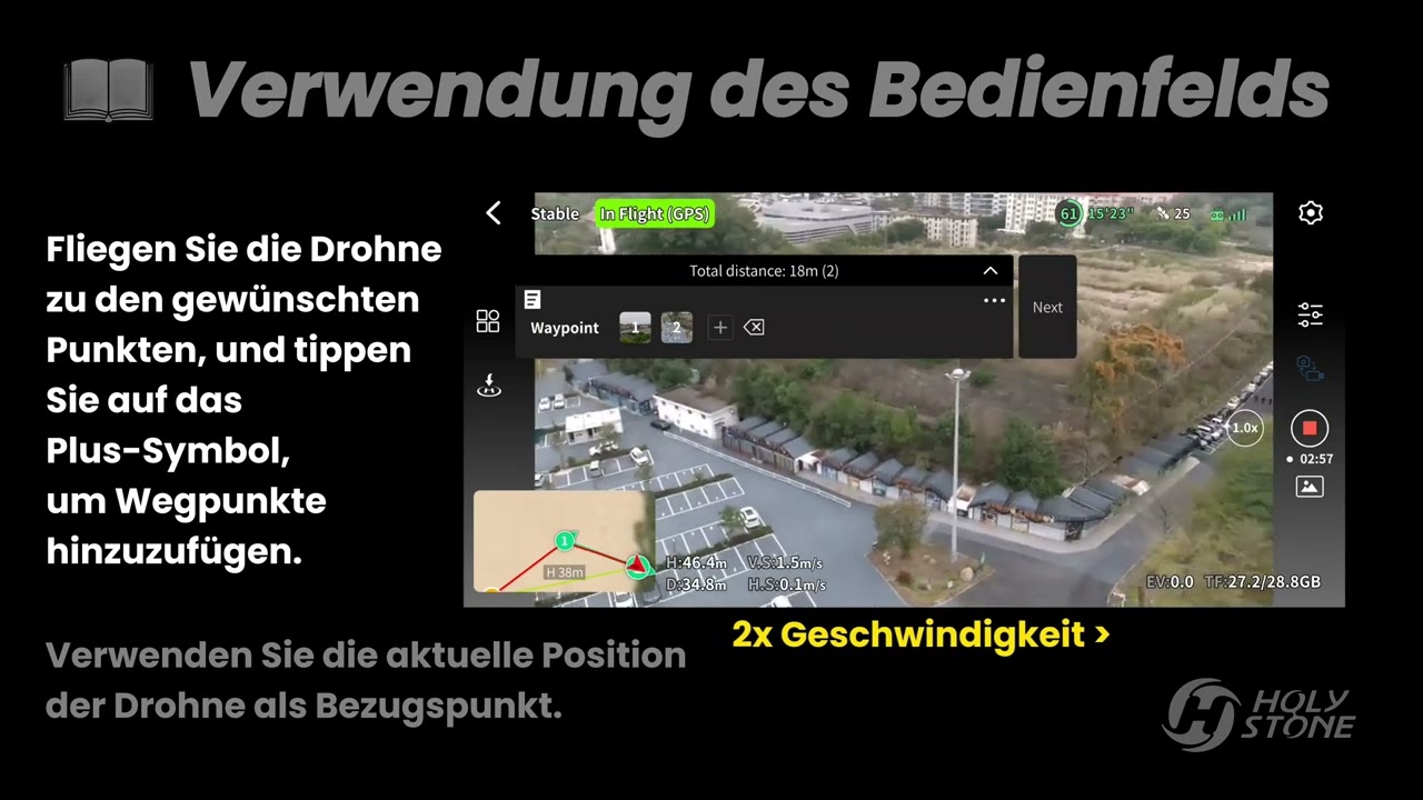 HS900-Wegpunktflug-Tutorial