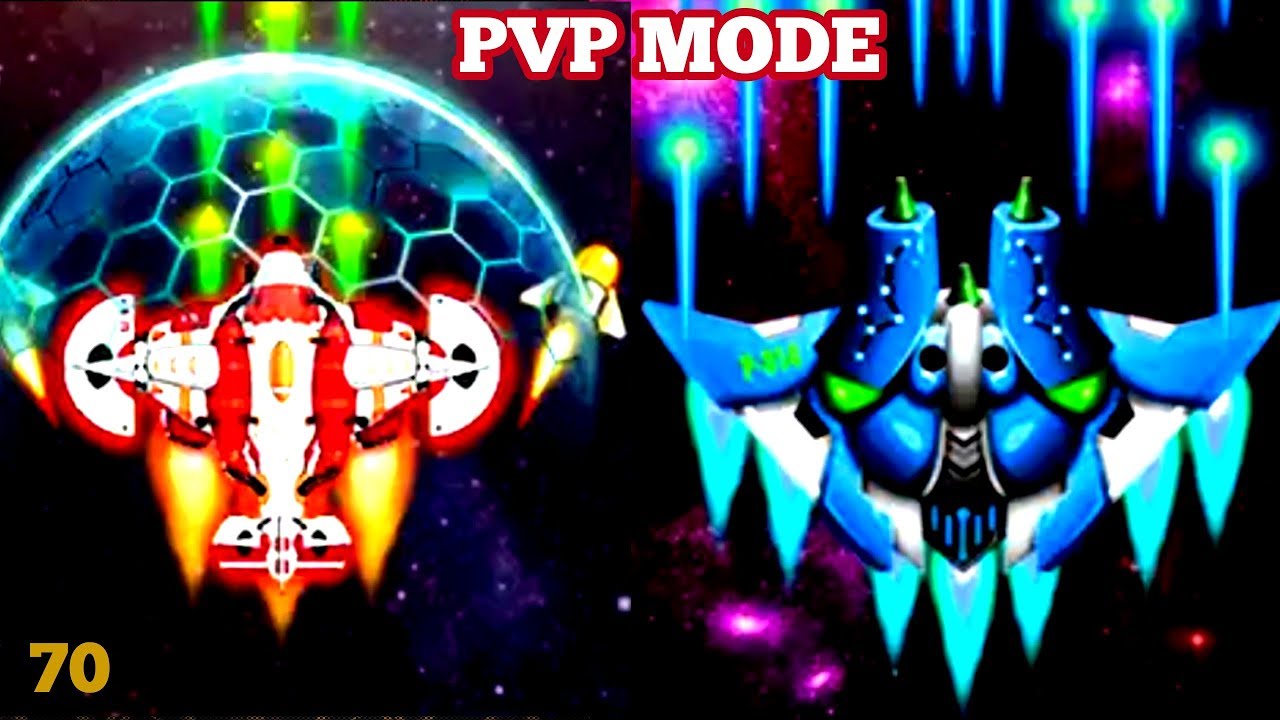 Space Shooter Galaxy Attack Gameplay 2018 - PVP Mode 70