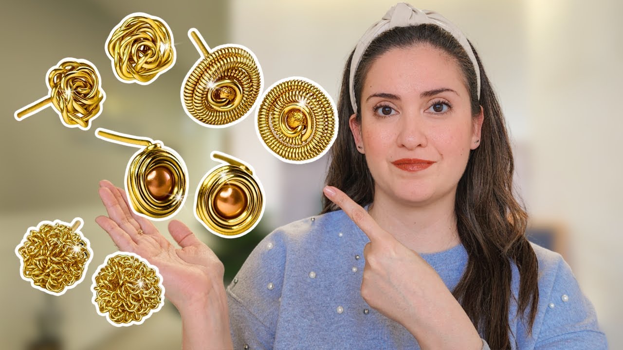 Aprende a hacer aretes con alambre|Masterclass #5