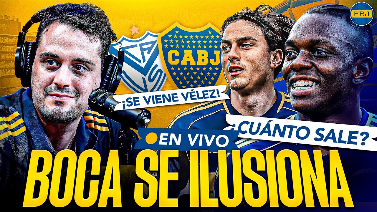 &iexcl;BOCA SE ILUSIONA CON DYBALA! PREVIA vs V&Eacute;LEZ -  PLANETA BOSTERO con GUSTAV,  MOUCHE y SANGRE