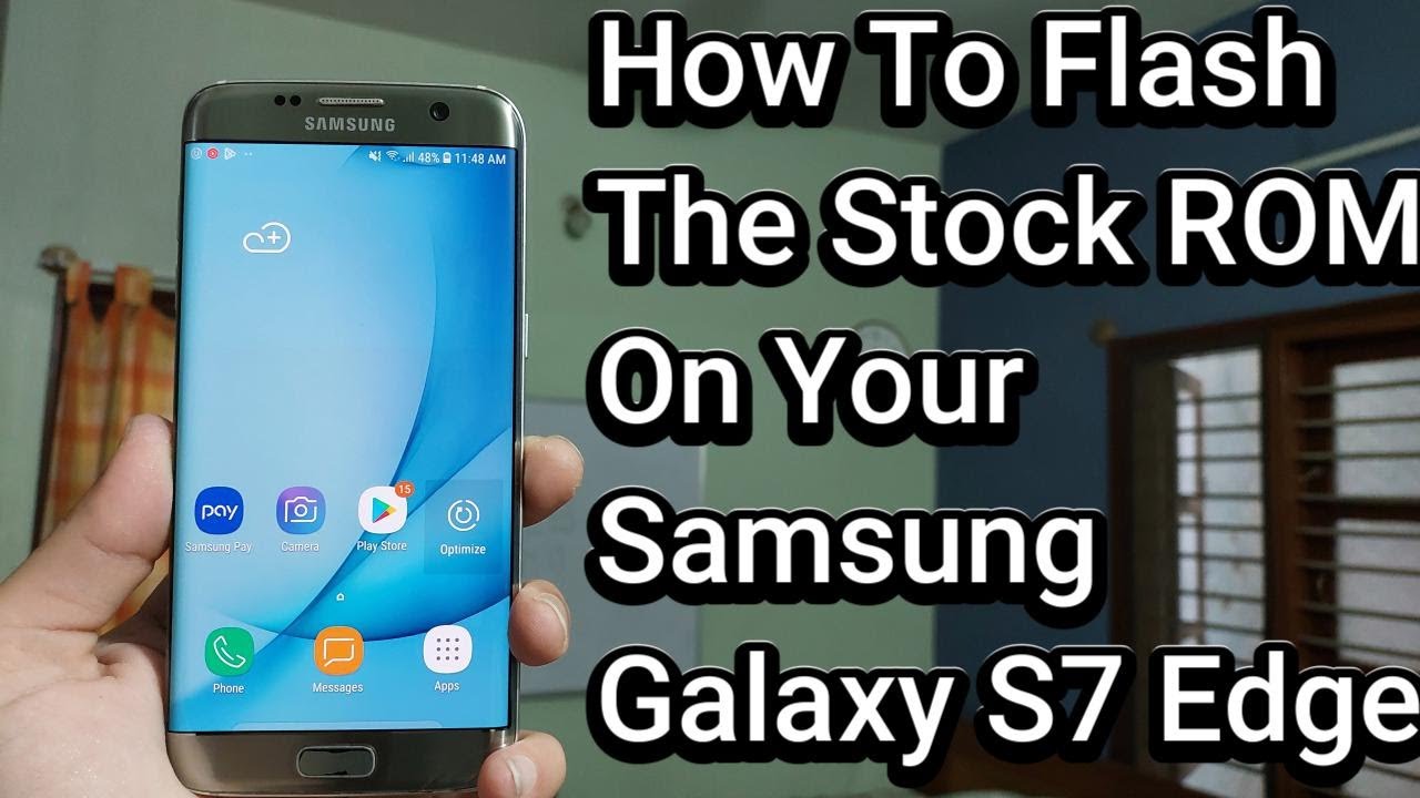 Как прошить стандартную прошивку на Samsung Galaxy S7 Edge