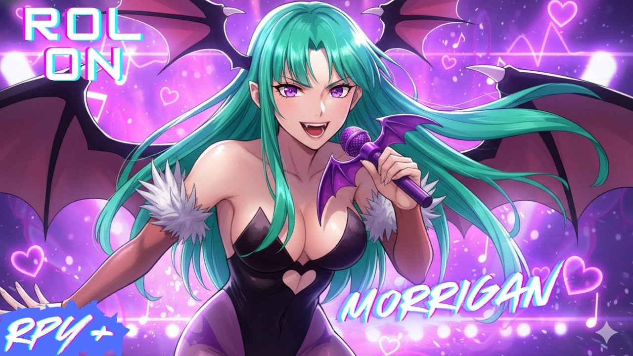 🎮 Morrigan Aensland – Darkstalkers | Placer Sin Trono | Deseo sin culpa y libertad indomable