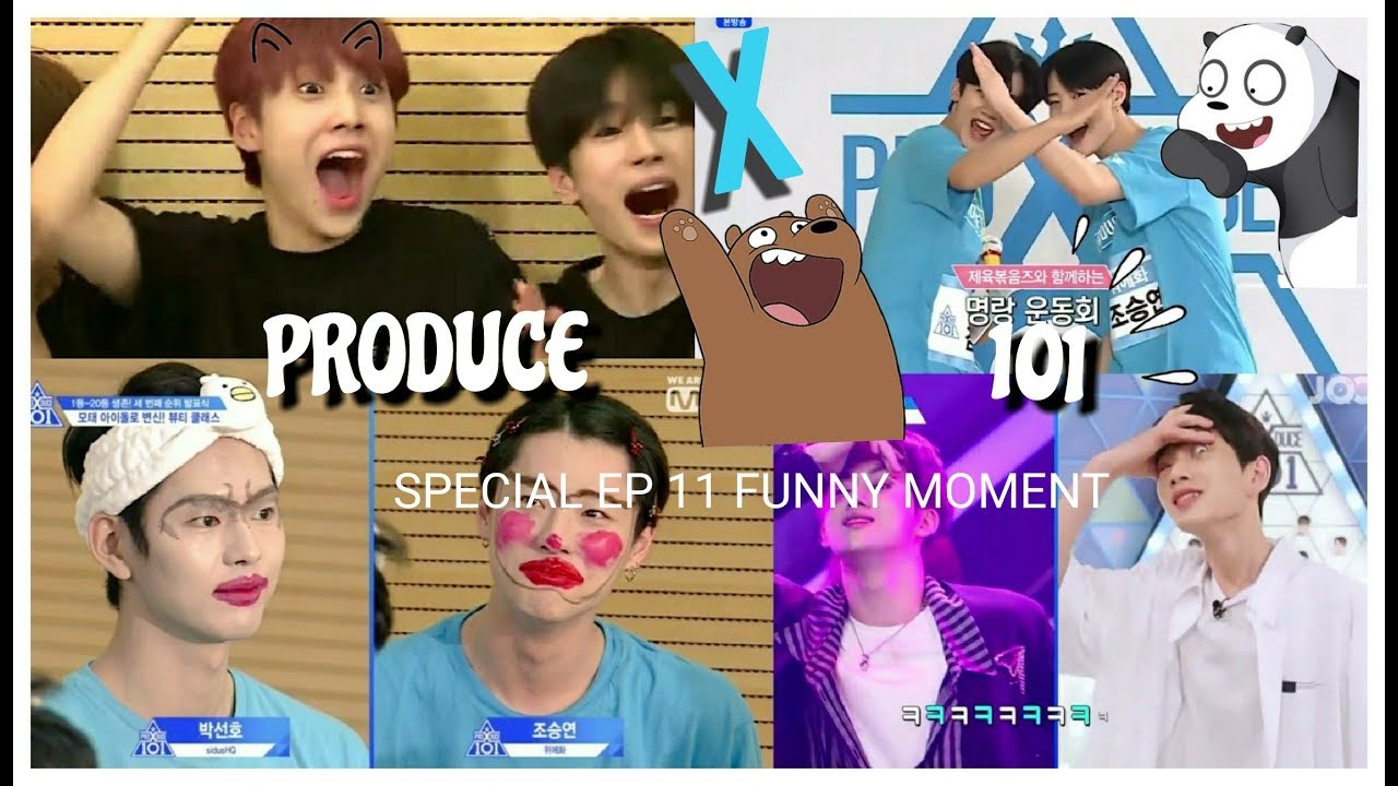 PRODUCE X 101 EP 11 SPECIAL FUNNY AND UWUW MOMENT ENG SUB