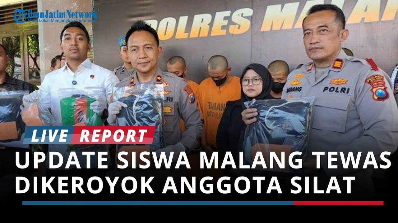 UPDATE Siswa SMK PGRI 3 Malang Tewas Dikeroyok Anggota Perguruan Silat, 10 Orang Jadi Tersangka