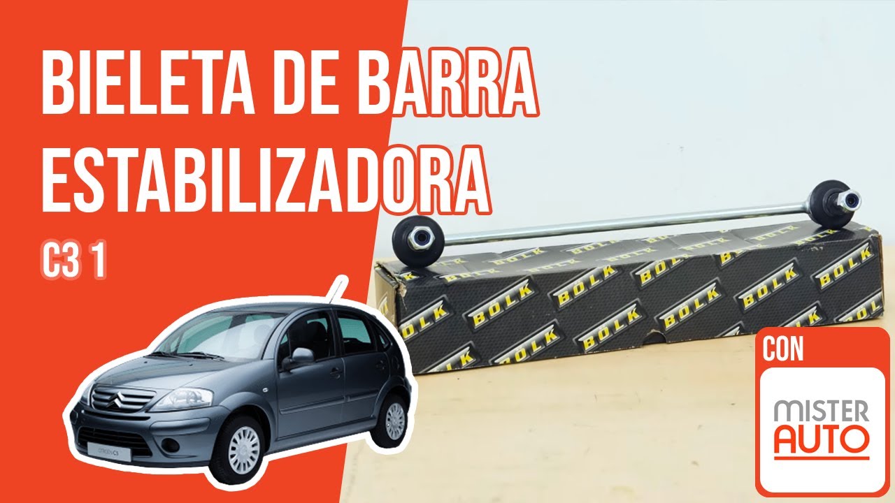 Cómo cambiar la bieleta de barra estabilizadora C3 1 🚗