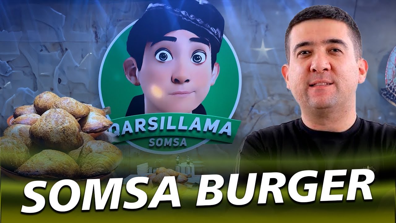 Qarsillama Somsada - Somsa Burger