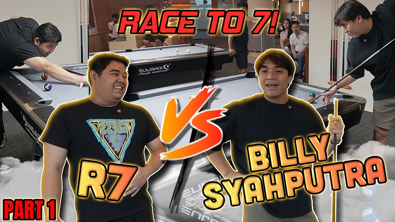 NANTANG BILLY SYAHPUTRA BILLIARD DI KANDANGNYA SENDIRI!!