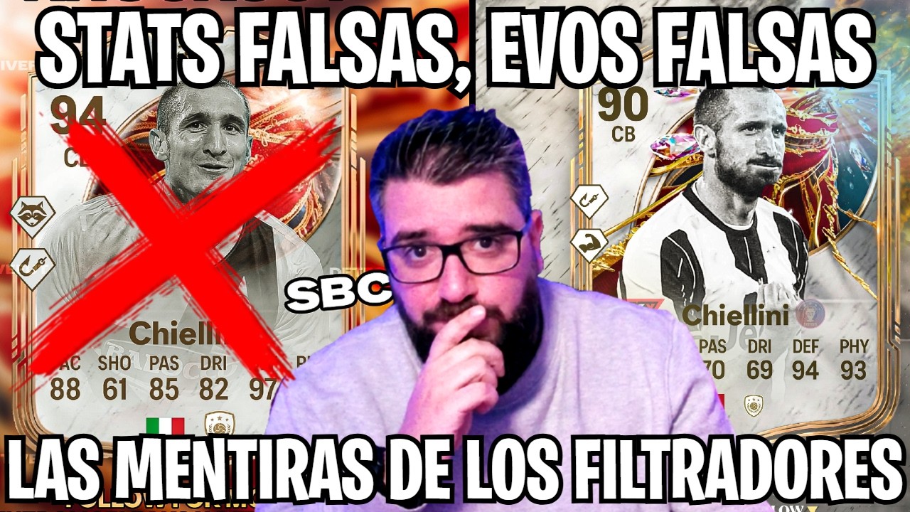 ❌ STATS FALSAS Y EVOS FALSAS. LAS MENTIRAS DE LOS FILTRADORES DE FC 26