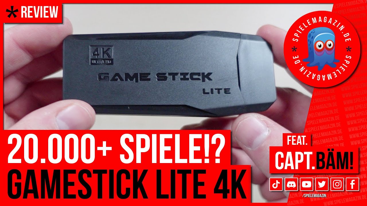 Whatsko Retro Konsole Teil 2: Review &ndash; Unser Test zur Spielekonsole 🎮📦 (Game Stick Lite Test)