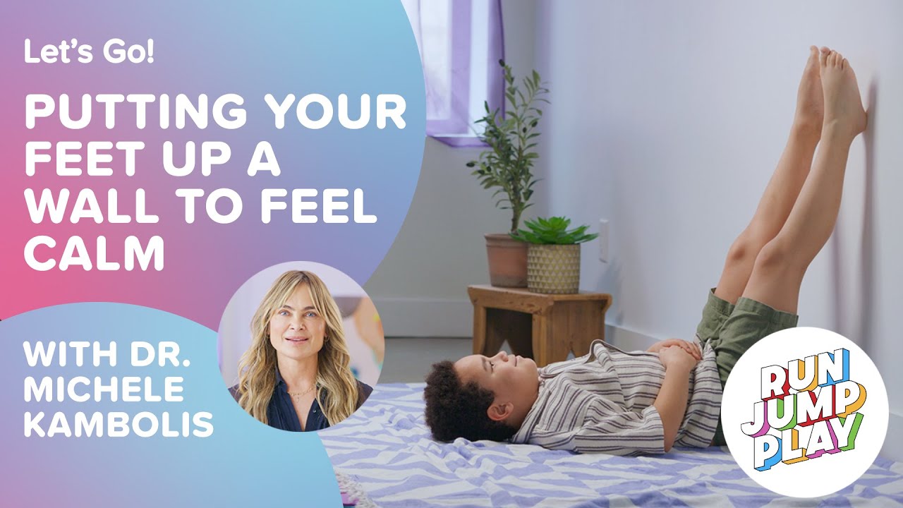 Wall Pose to Help Kids with Autism Feel Calm | Gentle Tools for Families To Help Regulation