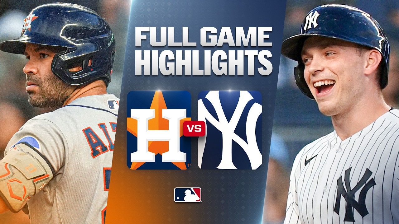ASTROS против YANKEES: Официальный обзор полной игры (26 августа) | Сезон MLB 2026