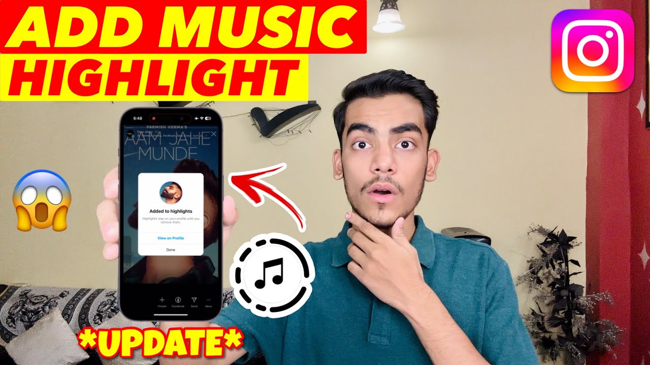 Add Music On Instagram Highlights | Put Songs On Instagram Highlights | Instagram Music Highlight