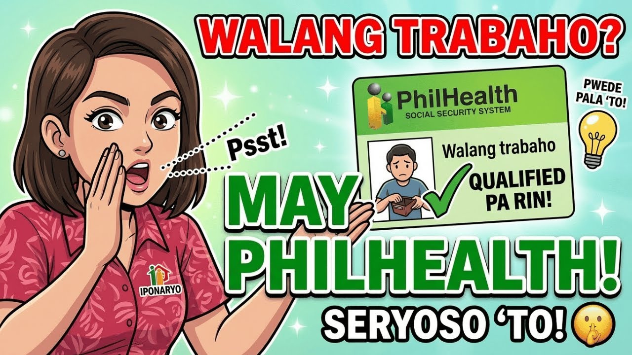 Walang Kang Trabaho? May PhilHealth Ka Pa Rin! Ganito! (Seryoso!)