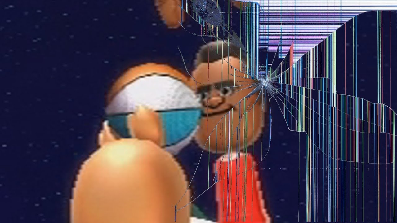 trying to beat tommy at wii sports resort basketball goes wrong