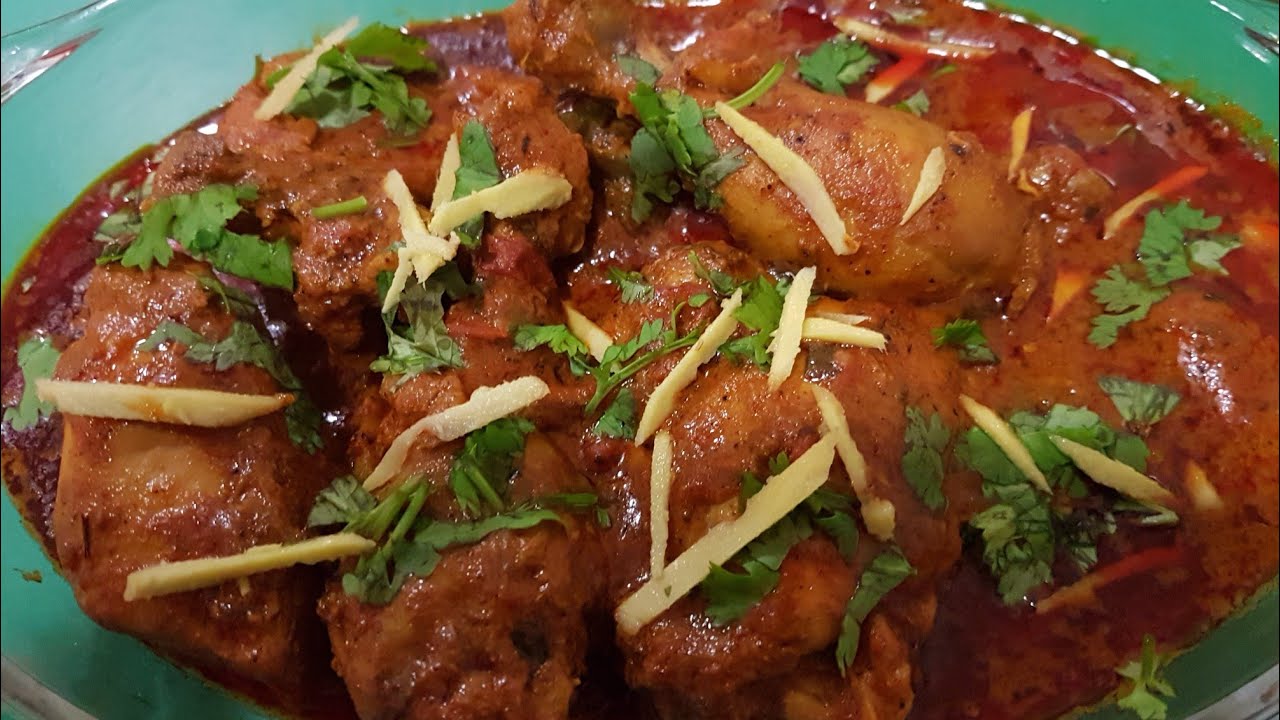 KARAHI CHICKEN (Pakistani Style) Recipe Without Onion