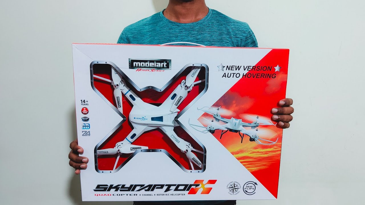 Best RC Drone – Modelart Skyraptor Drone – Chatpat toy tv