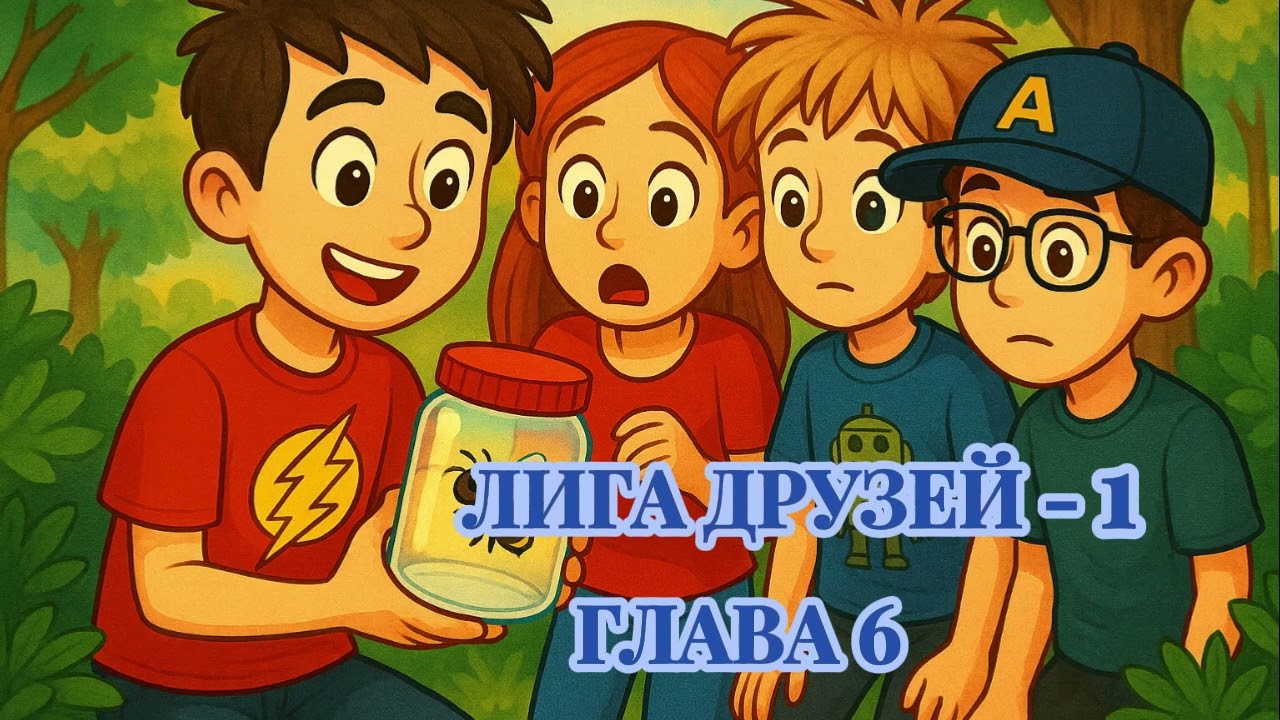 📖 ЛИГА ДРУЗЕЙ 1 ✨ Глава 6 ✨ АУДИОКНИГА ДЛЯ ДЕТЕЙ