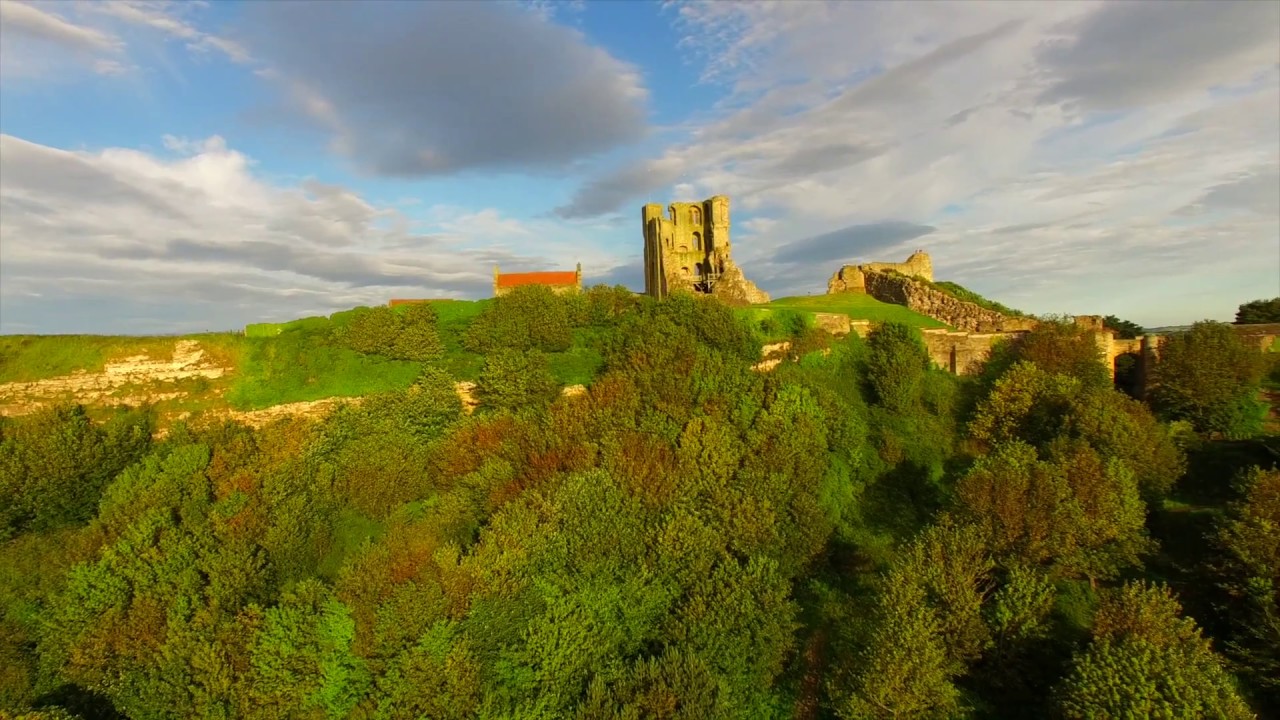 Yorkshire Coast UK Part 17 Scarborough Castle.
