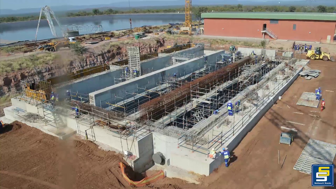 Medupi Water Pump Station Time Lapse