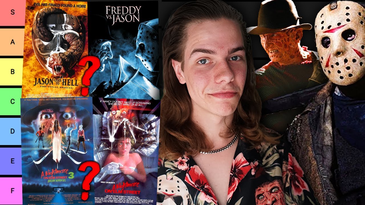 Ranking ALL Friday the 13th and Nightmare on Elm Street Movies | TIER LIST