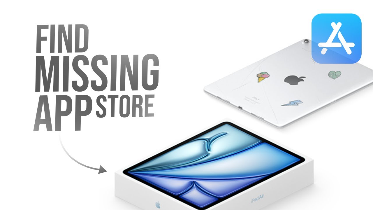 Как найти отсутствующий App Store на iPad (руководство)