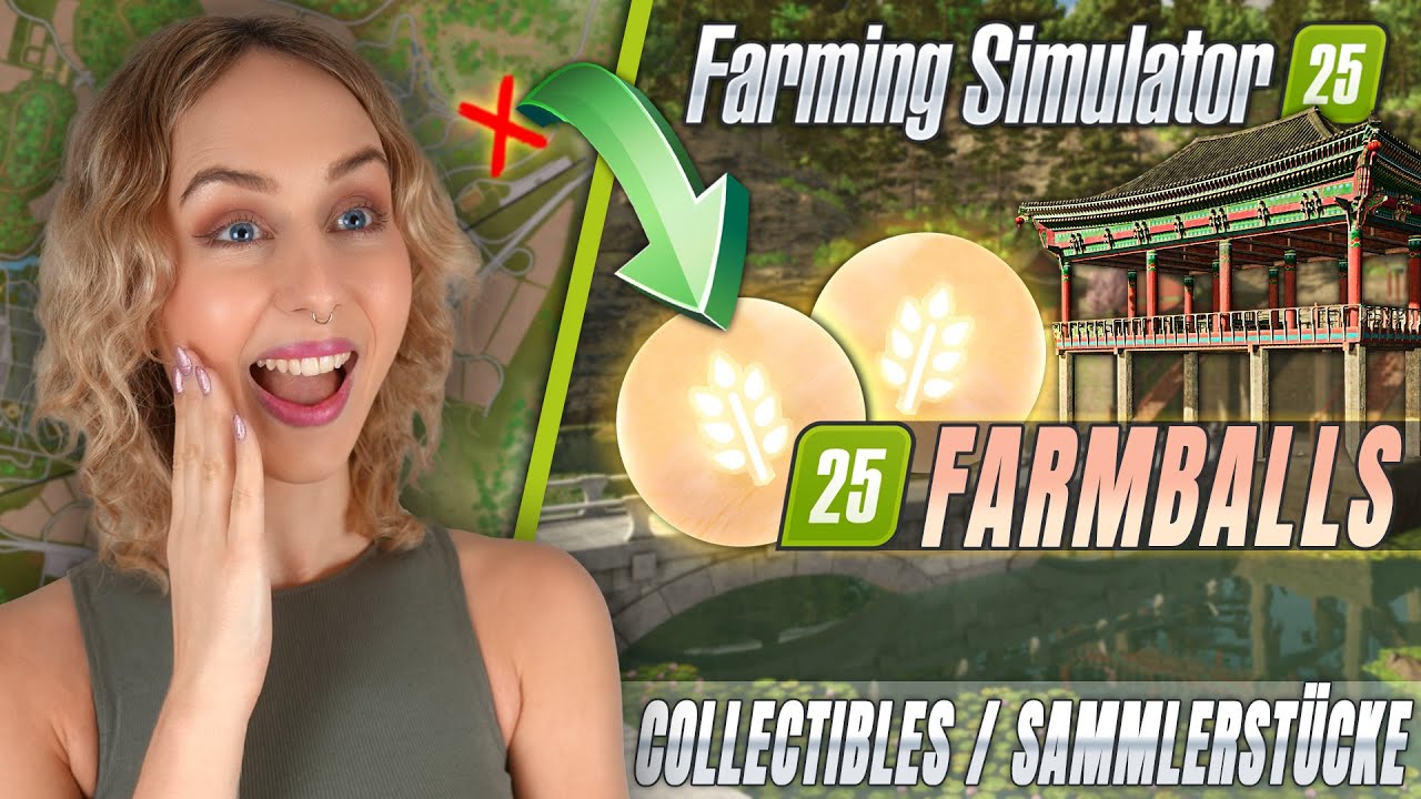 FS25 | FARMBALLS - Collect it all! 25/25 🚜 Hutan Pantai [Collectibles Locations]