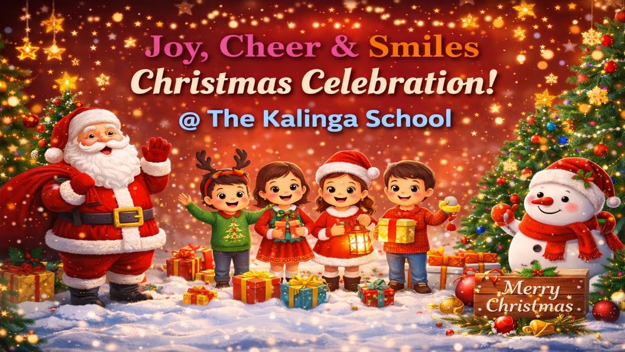 Festive Christmas Moments at The Kalinga School 🎉🎅🎁