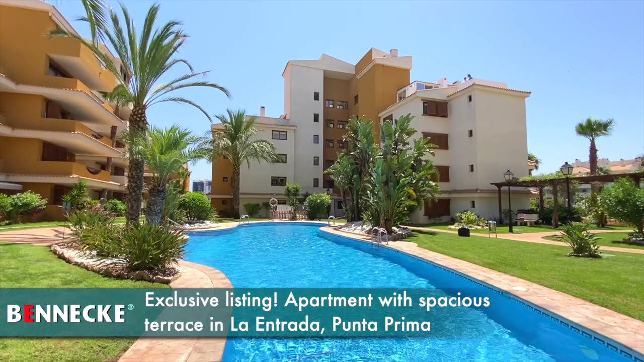 SOLD - 3545  - Apartment in La Entrada, Punta Prima - Ground floor with 36m2 terrace